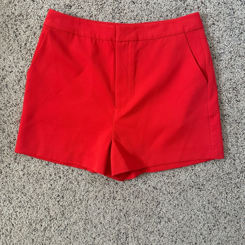 Endless Rose High Waist Red Women's Shorts
